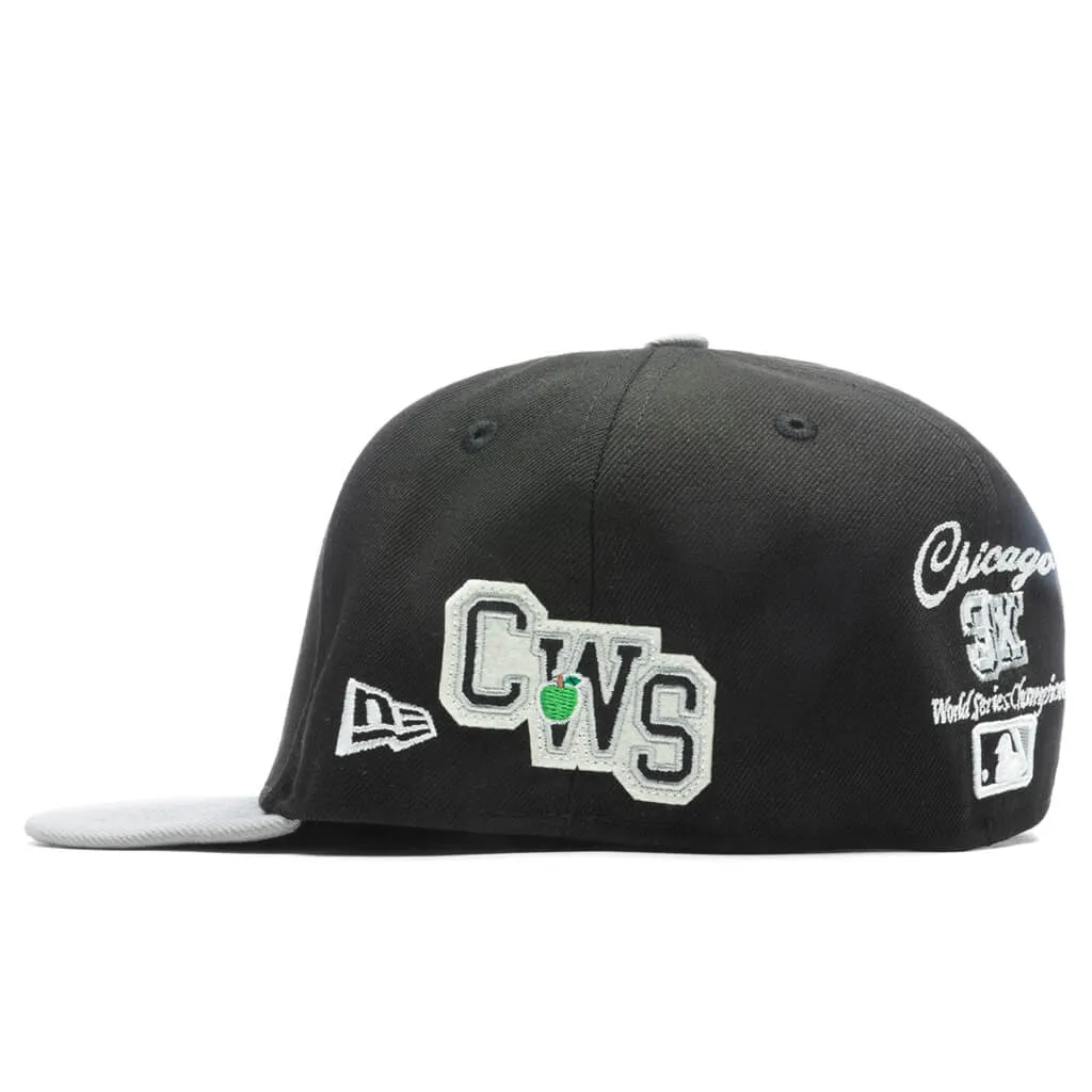 Letterman 59FIFTY Fitted - Chicago White Sox