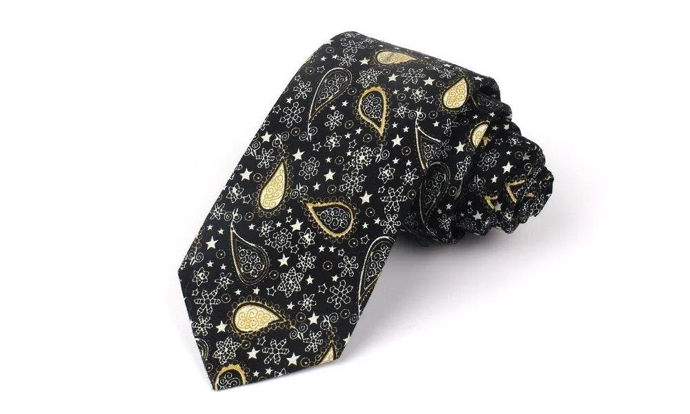 Paisley Cotton Tie