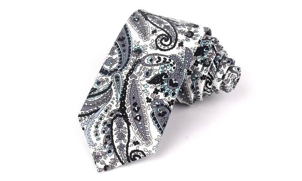 Paisley Cotton Tie