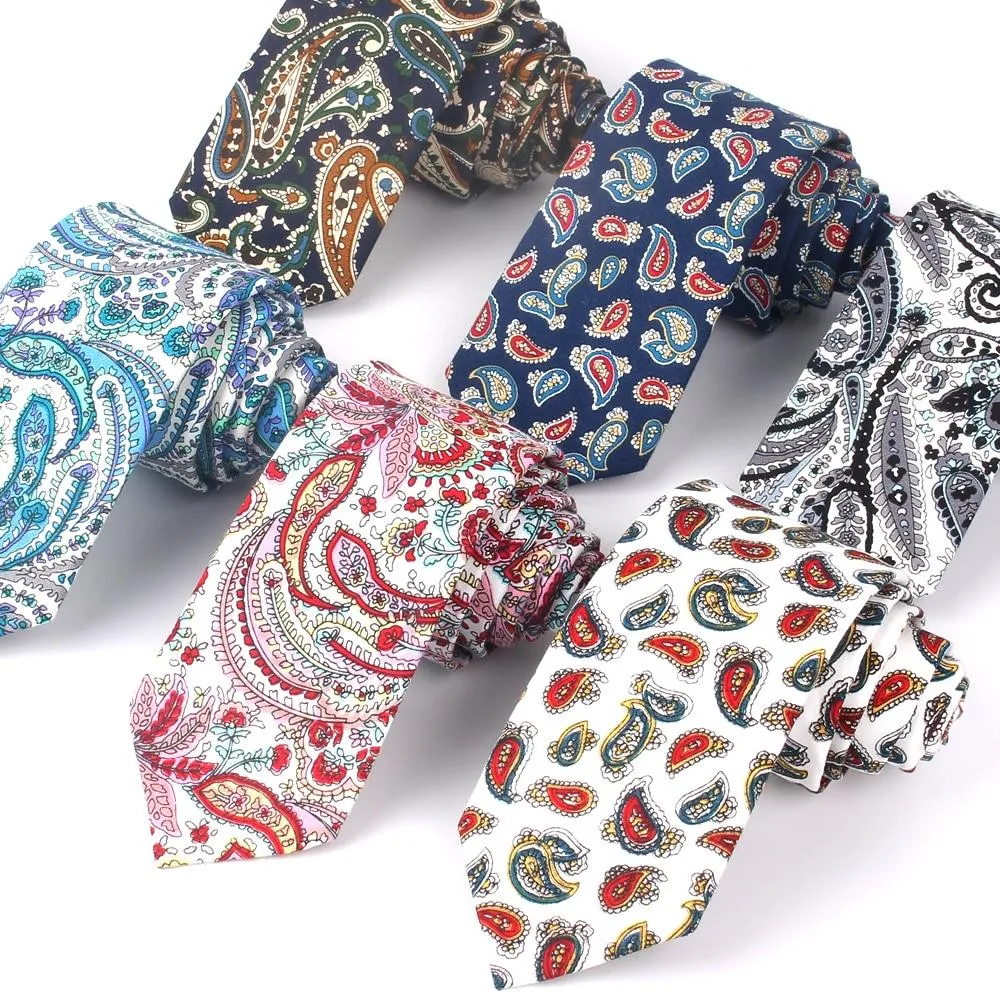 Paisley Cotton Tie