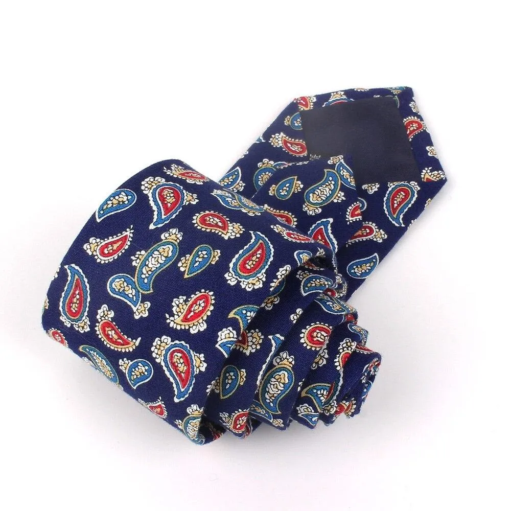 Paisley Cotton Tie