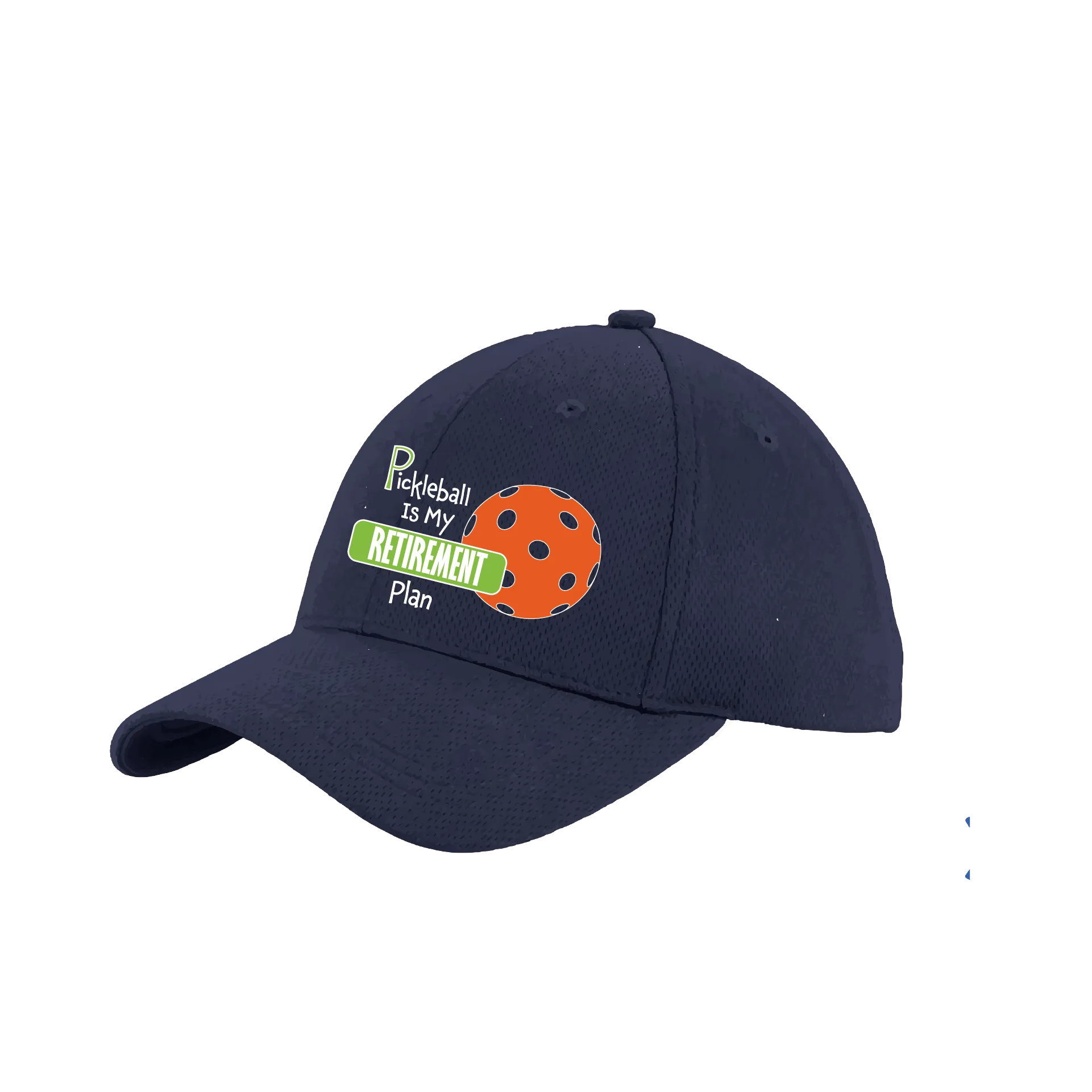 Pickleball Is My Retirement Plan (Customizable) | Pickleball Hat | Moisture-Wicking 100% Polyester