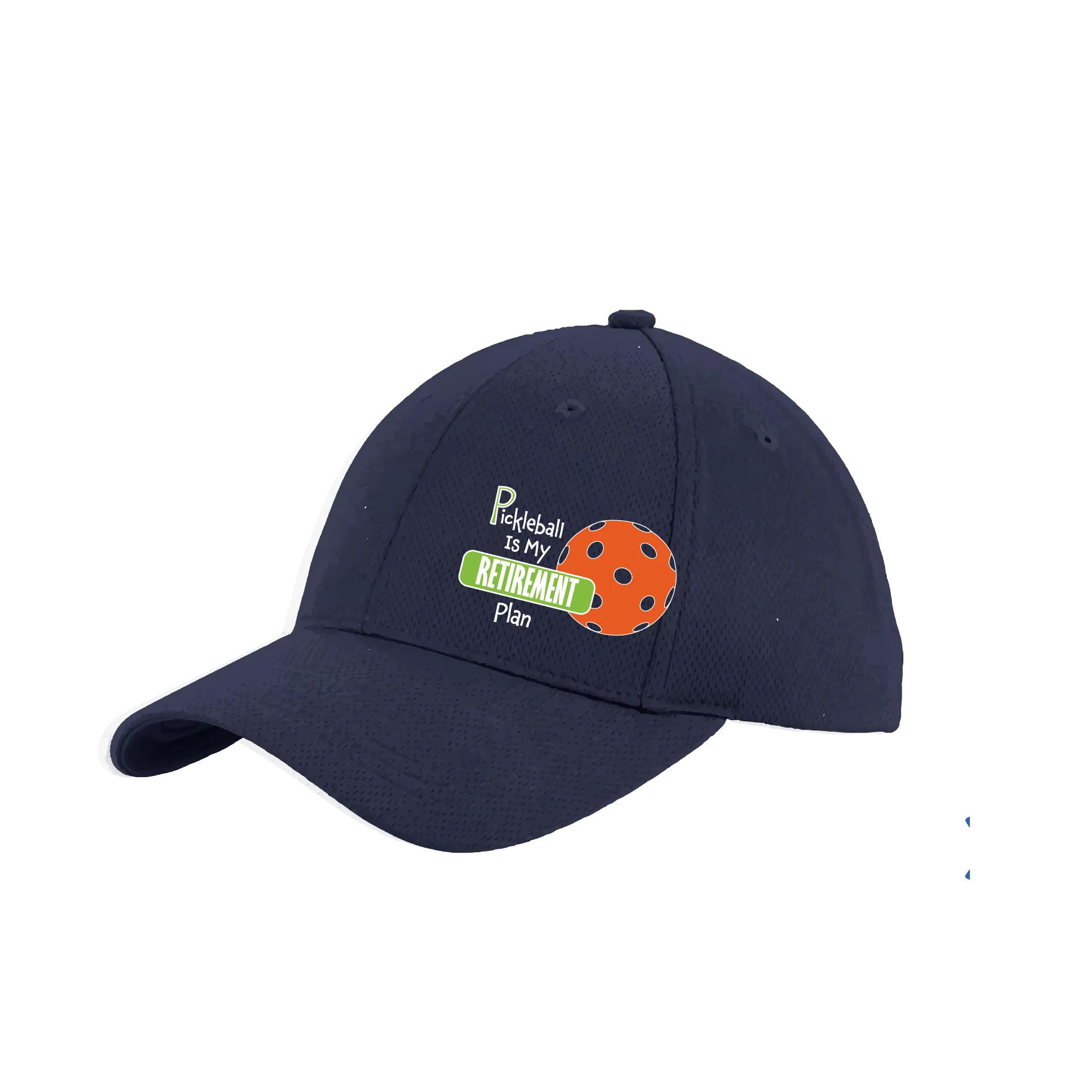 Pickleball Is My Retirement Plan (Customizable) | Pickleball Hat | Moisture-Wicking 100% Polyester