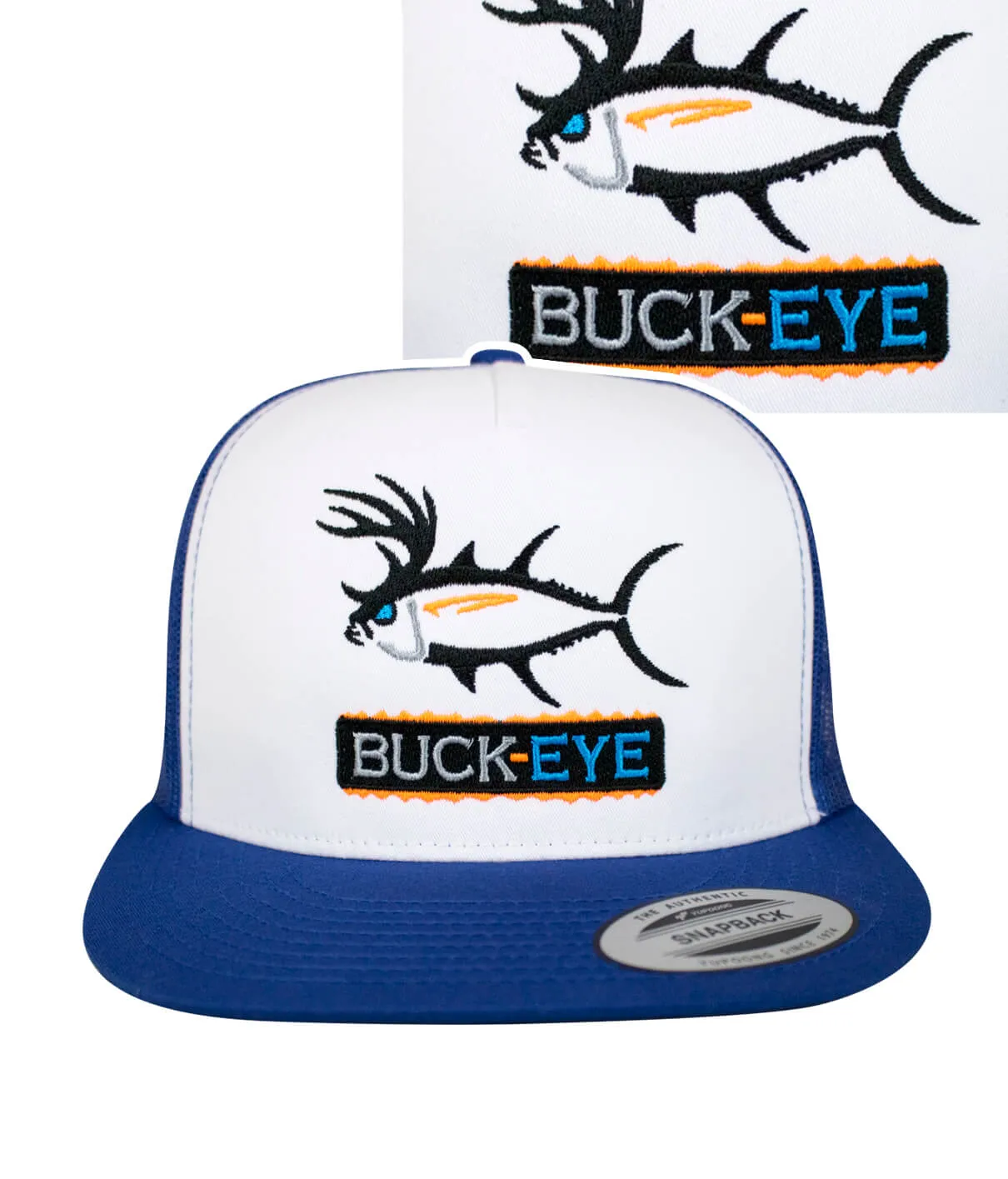 "Buck-Eye Pill" Unisex Snapback Trucker Hat