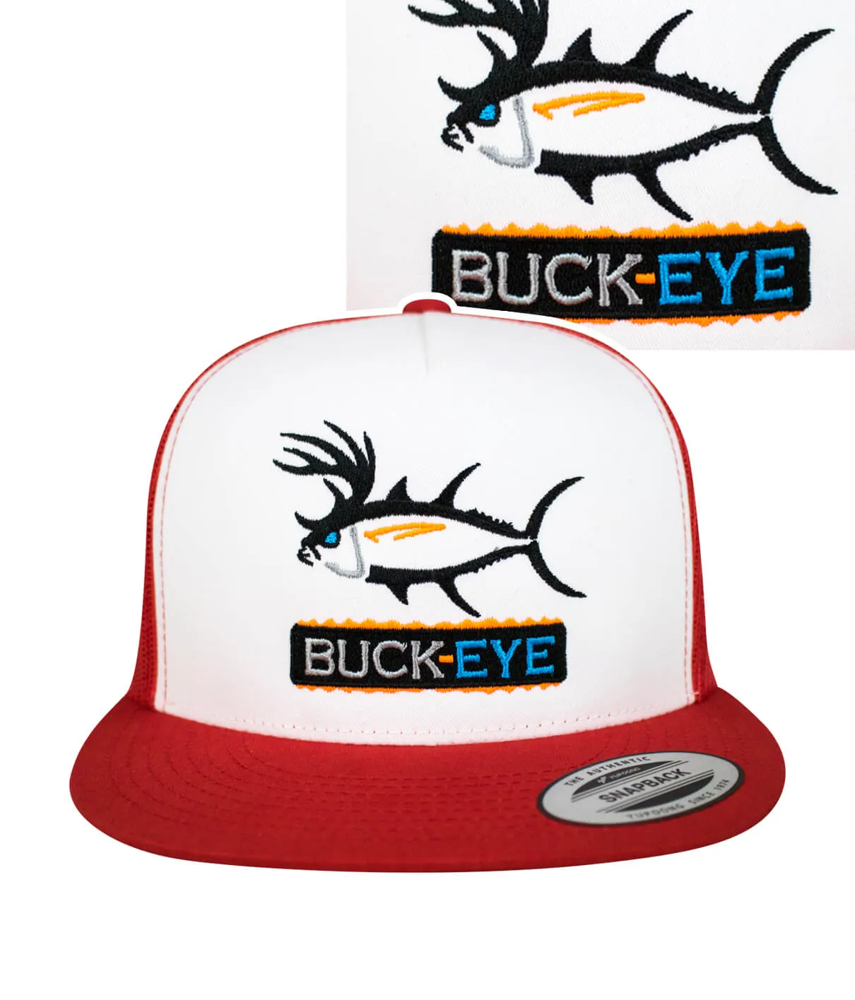 "Buck-Eye Pill" Unisex Snapback Trucker Hat