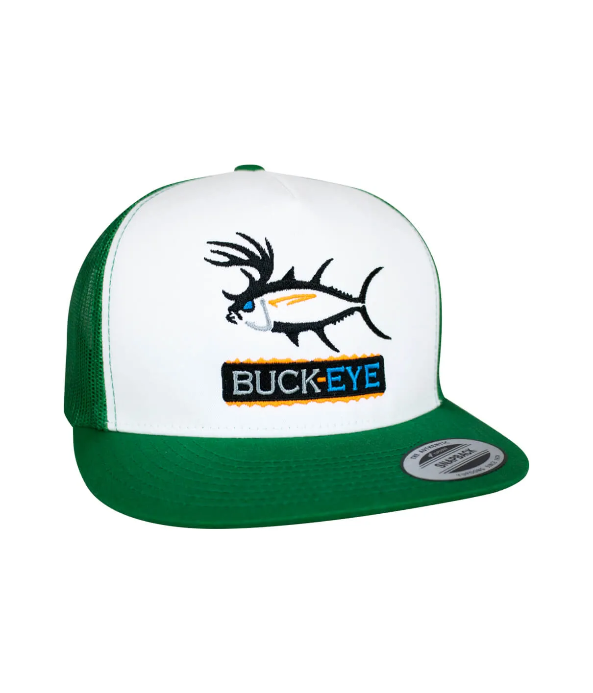 "Buck-Eye Pill" Unisex Snapback Trucker Hat