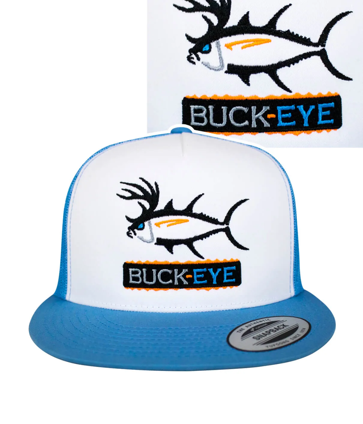 "Buck-Eye Pill" Unisex Snapback Trucker Hat