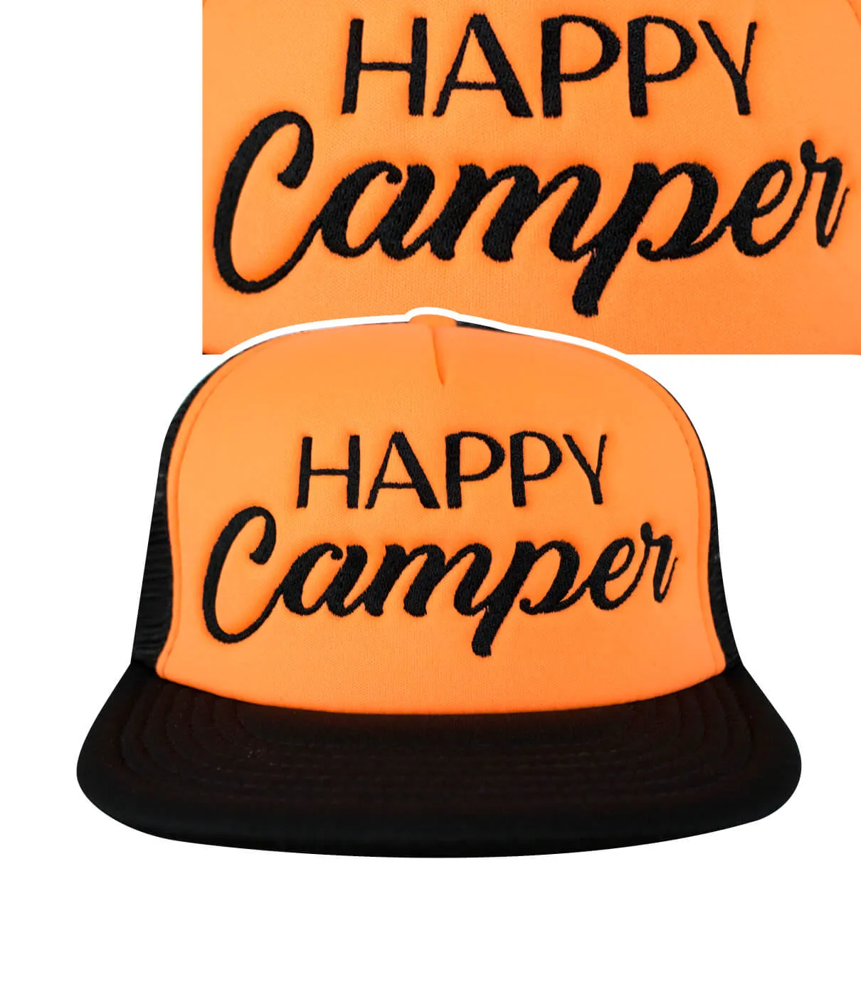 "Happy Camper" District Foam Trucker Hat