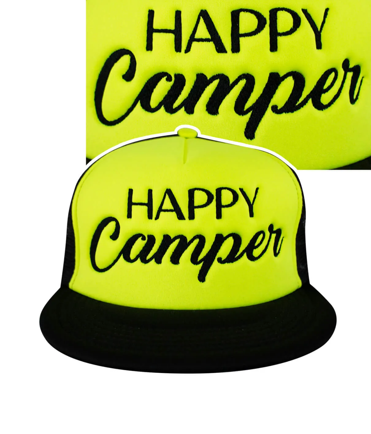 "Happy Camper" District Foam Trucker Hat