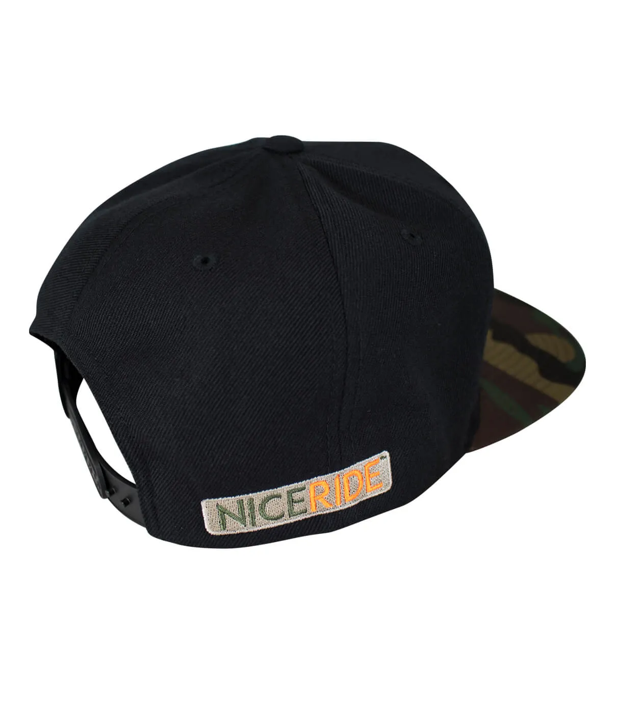 "Last Hook Up" Camo Flatbill Snapback Hat