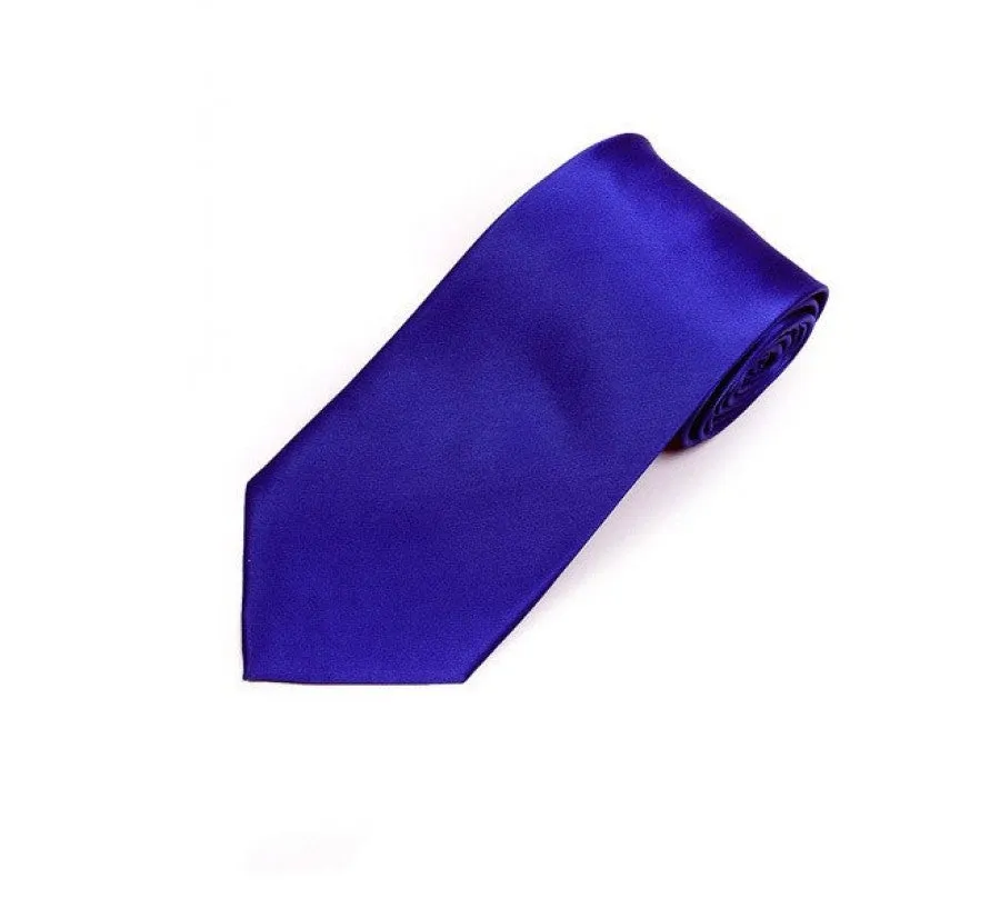 Silk solid satin tie 1551301