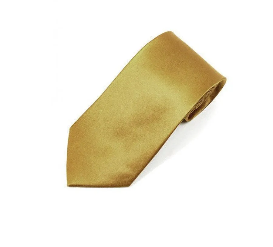 Silk solid satin tie 1551301