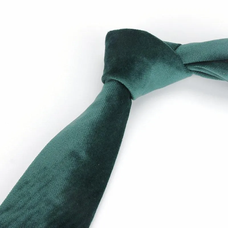 Solid Velvet Tie