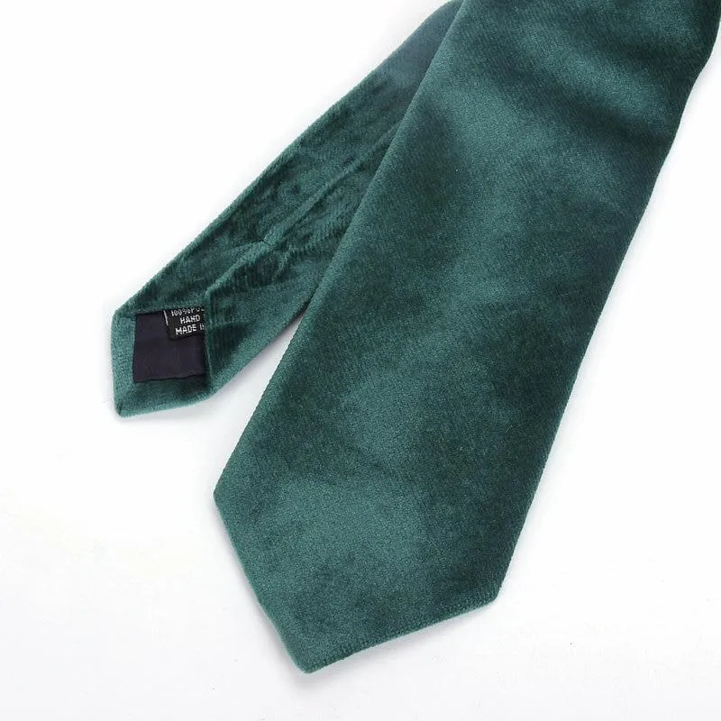 Solid Velvet Tie