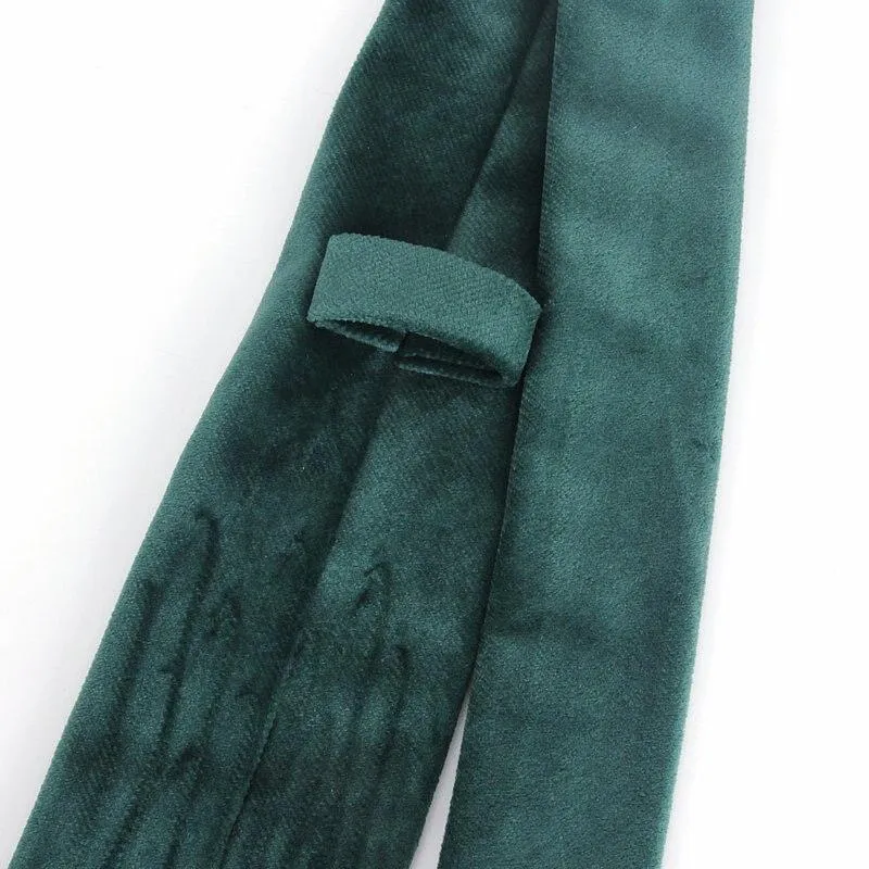 Solid Velvet Tie