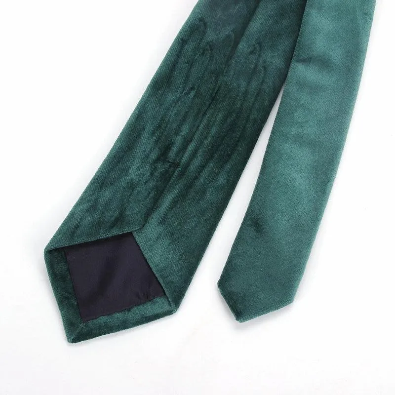 Solid Velvet Tie