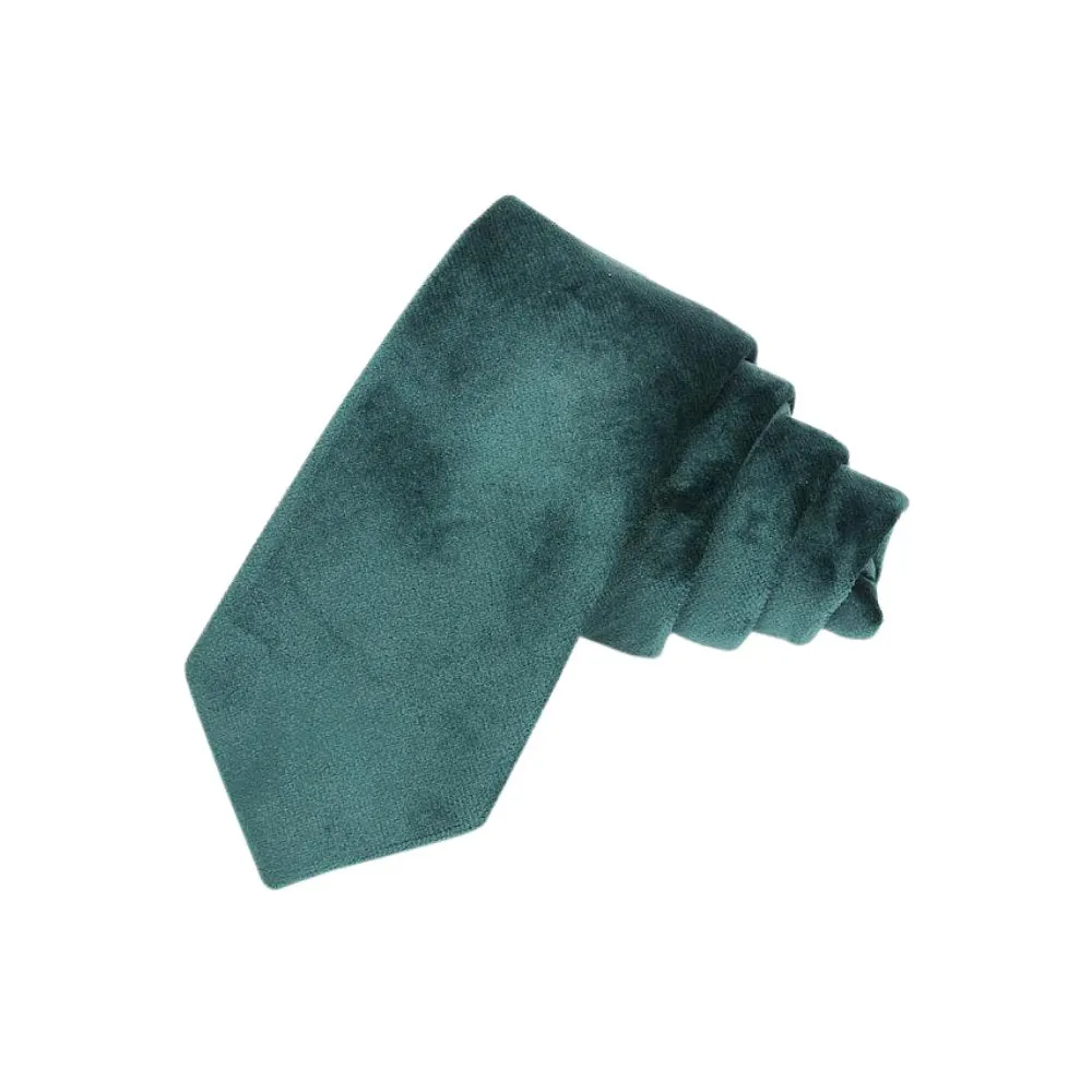 Solid Velvet Tie