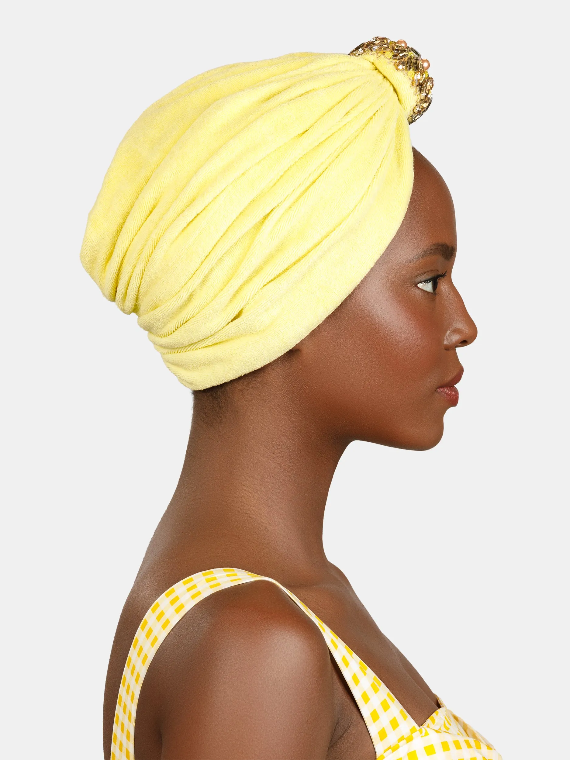 SOUK TURBAN IN LIME