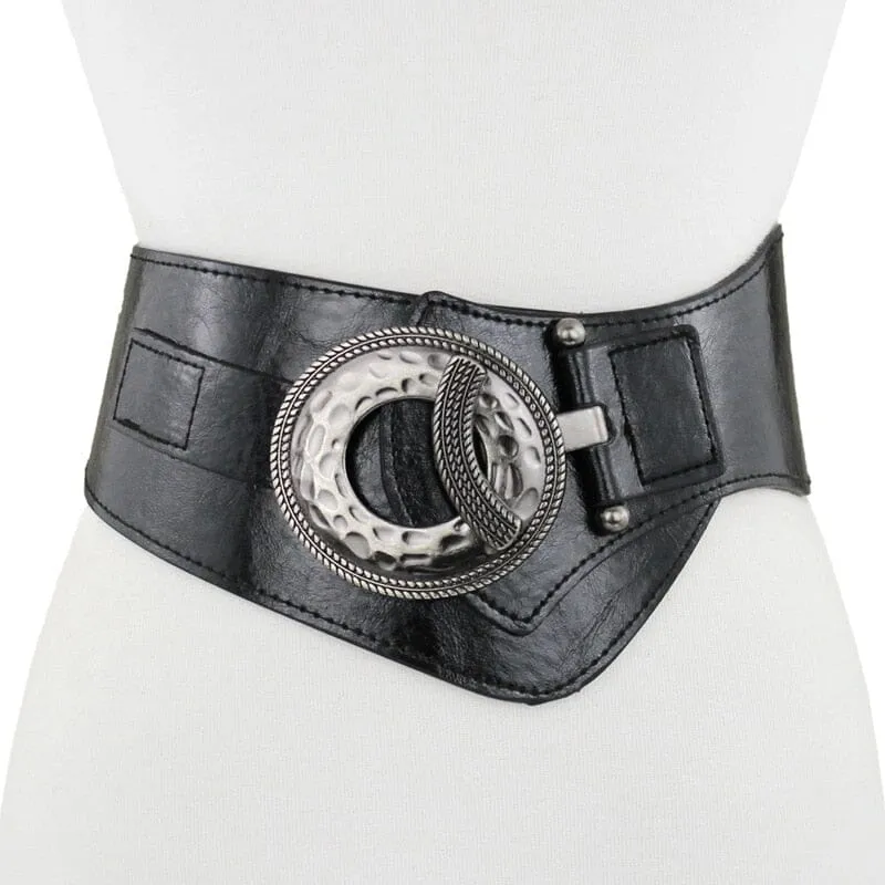 The Artemis Faux Leather Waistband Belt - Multiple Colors