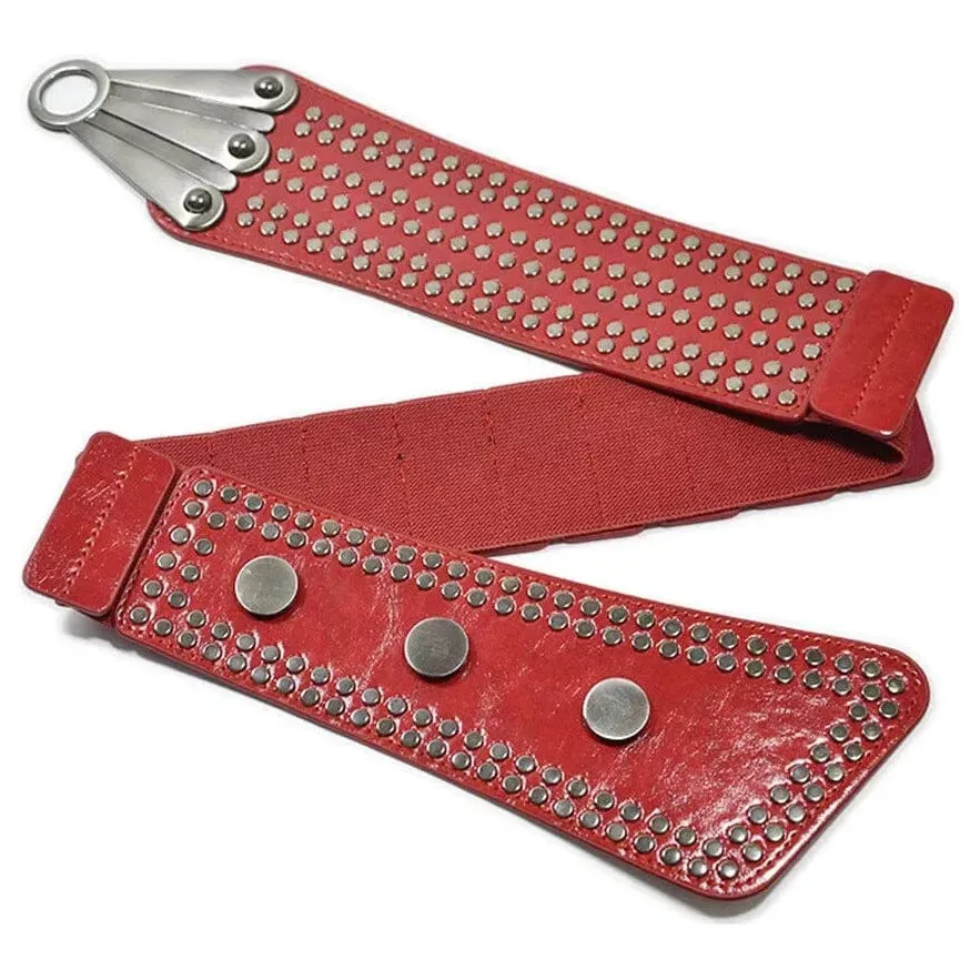 The Zephyr Faux Leather Waistband Belt - Multiple Colors