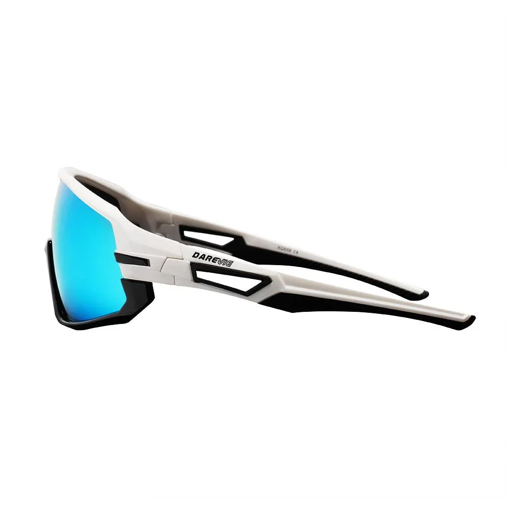 TR90 CYCLING GLASSES - WHITE