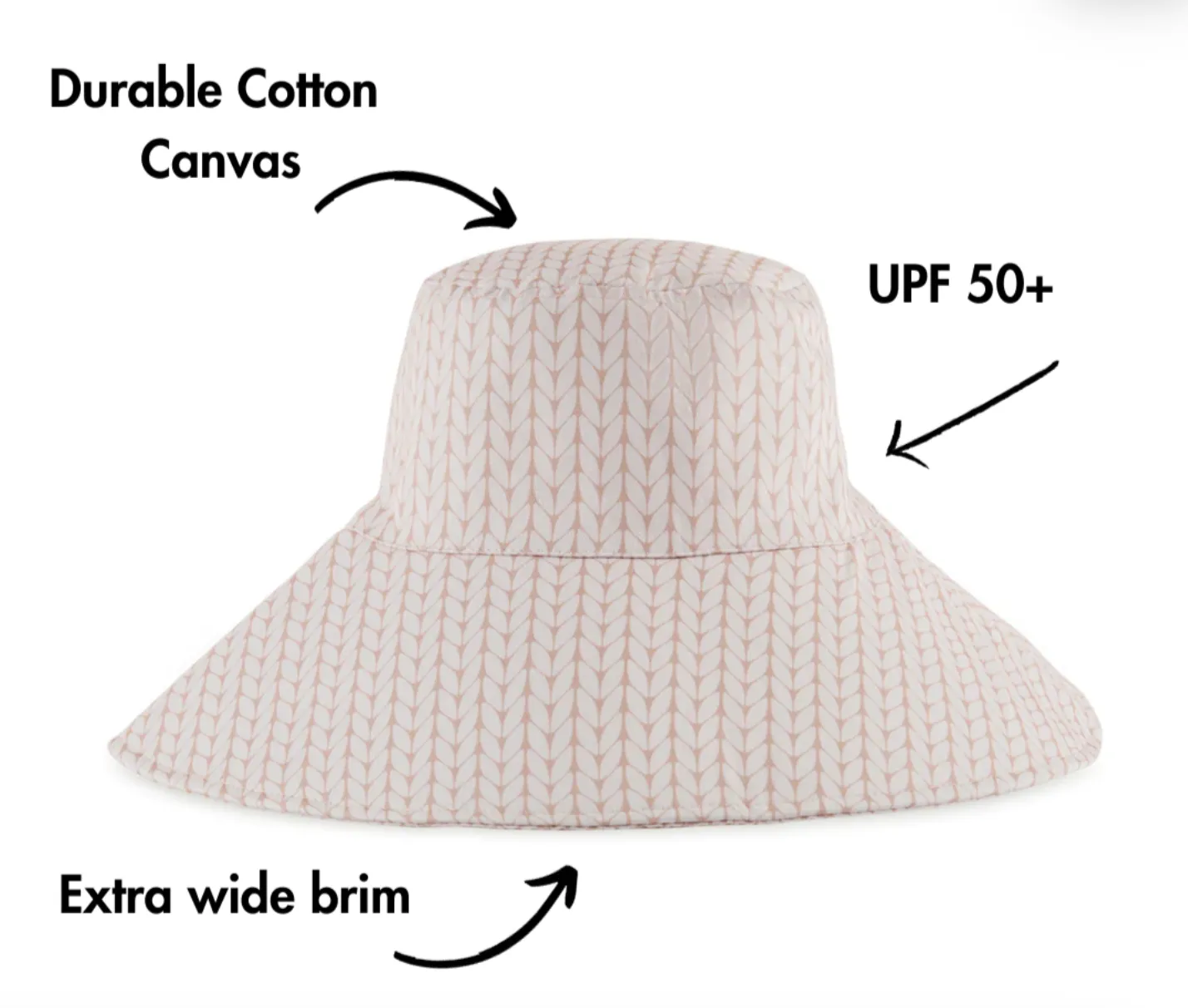 UPF50  Bucket Hat - Sage Resort (Kids & Adult)