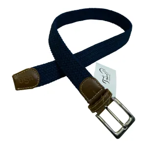 USG Braided Belt in Navy - Women's XS (70 cm)